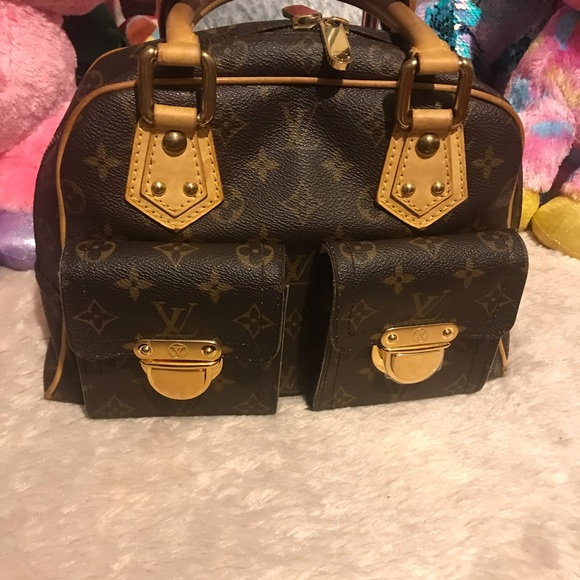Auth Louis Vuitton Manhattan pm - Picture 10 of 12